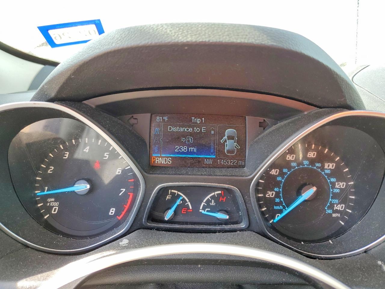 2016 FORD ESCAPE SE photo 9