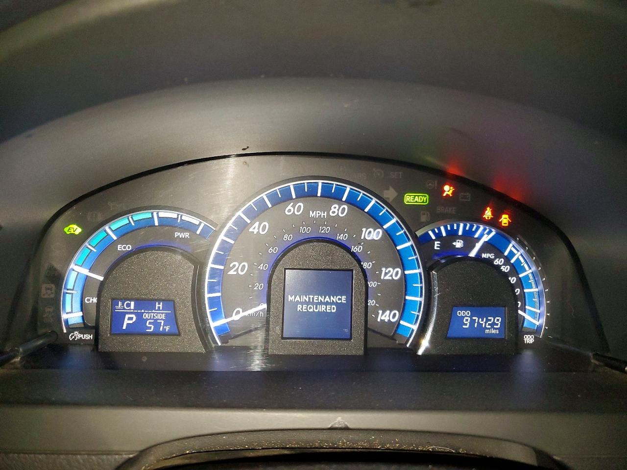 2013 TOYOTA CAMRY HYBRID photo 9