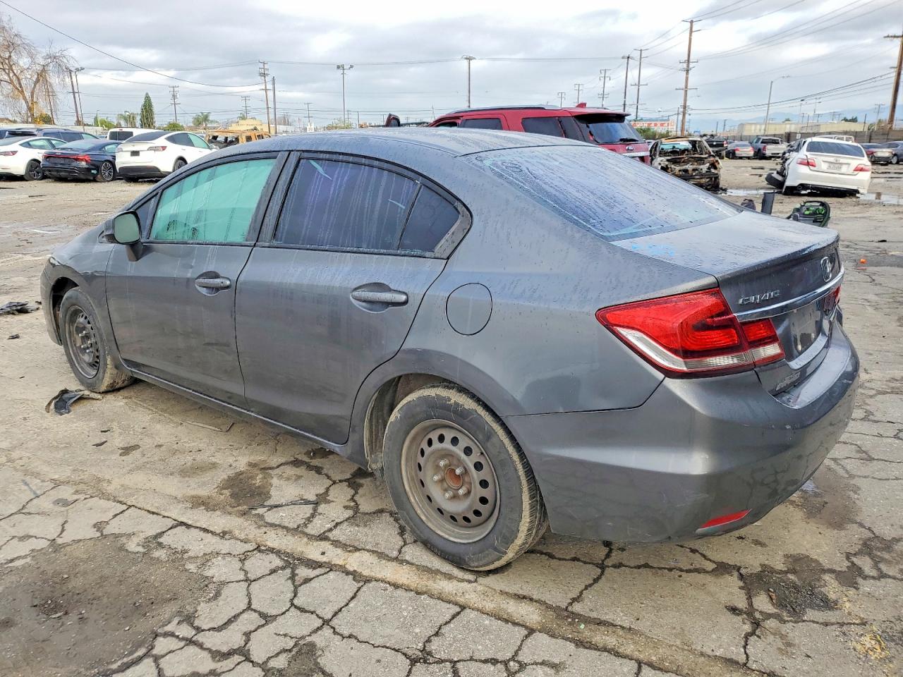 2013 HONDA CIVIC LX photo 2