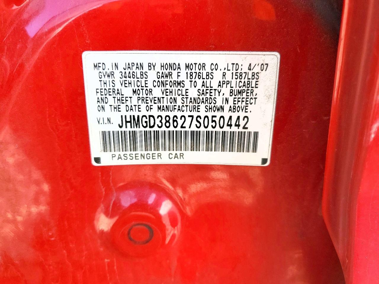 2007 HONDA FIT photo 13
