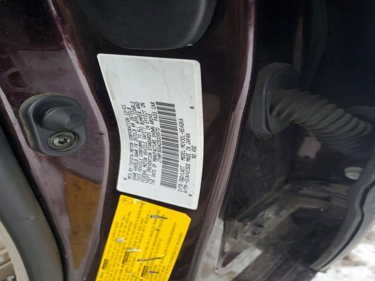 2002 LEXUS ES 300 photo 12