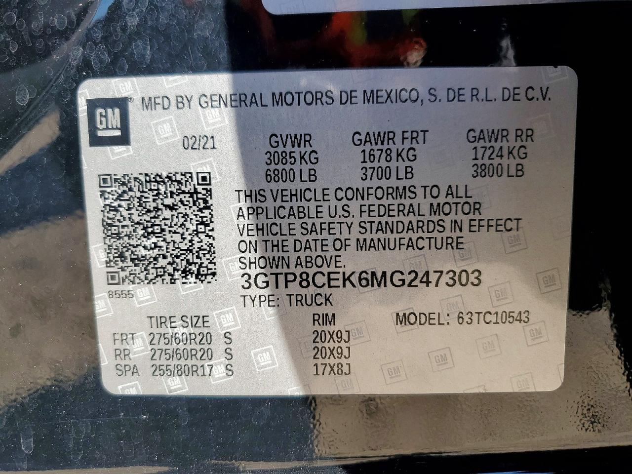 2021 GMC SIERRA C1500 ELEVATION photo 12