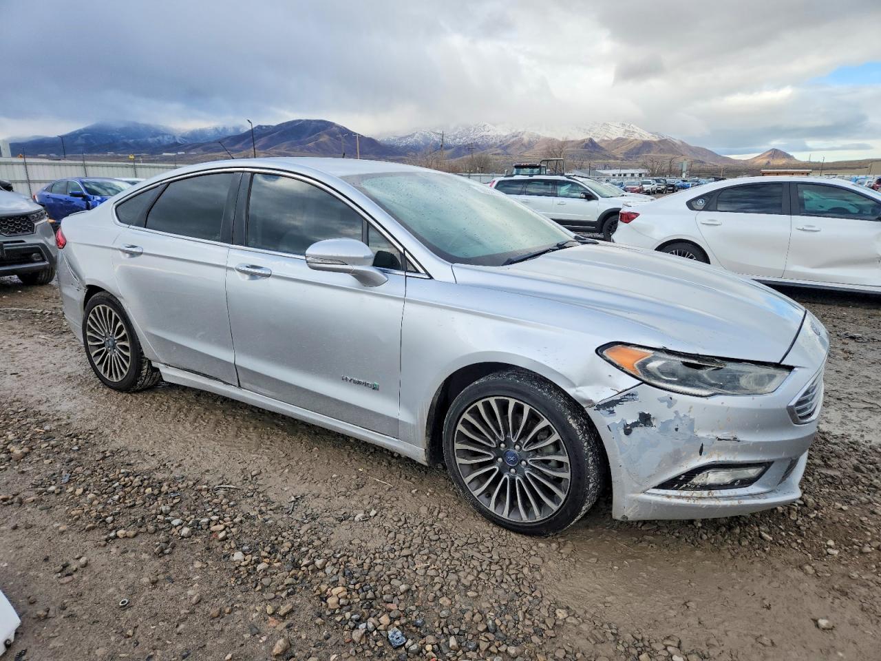 2018 FORD FUSION TITANIUM/PLATINUM HEV photo 4