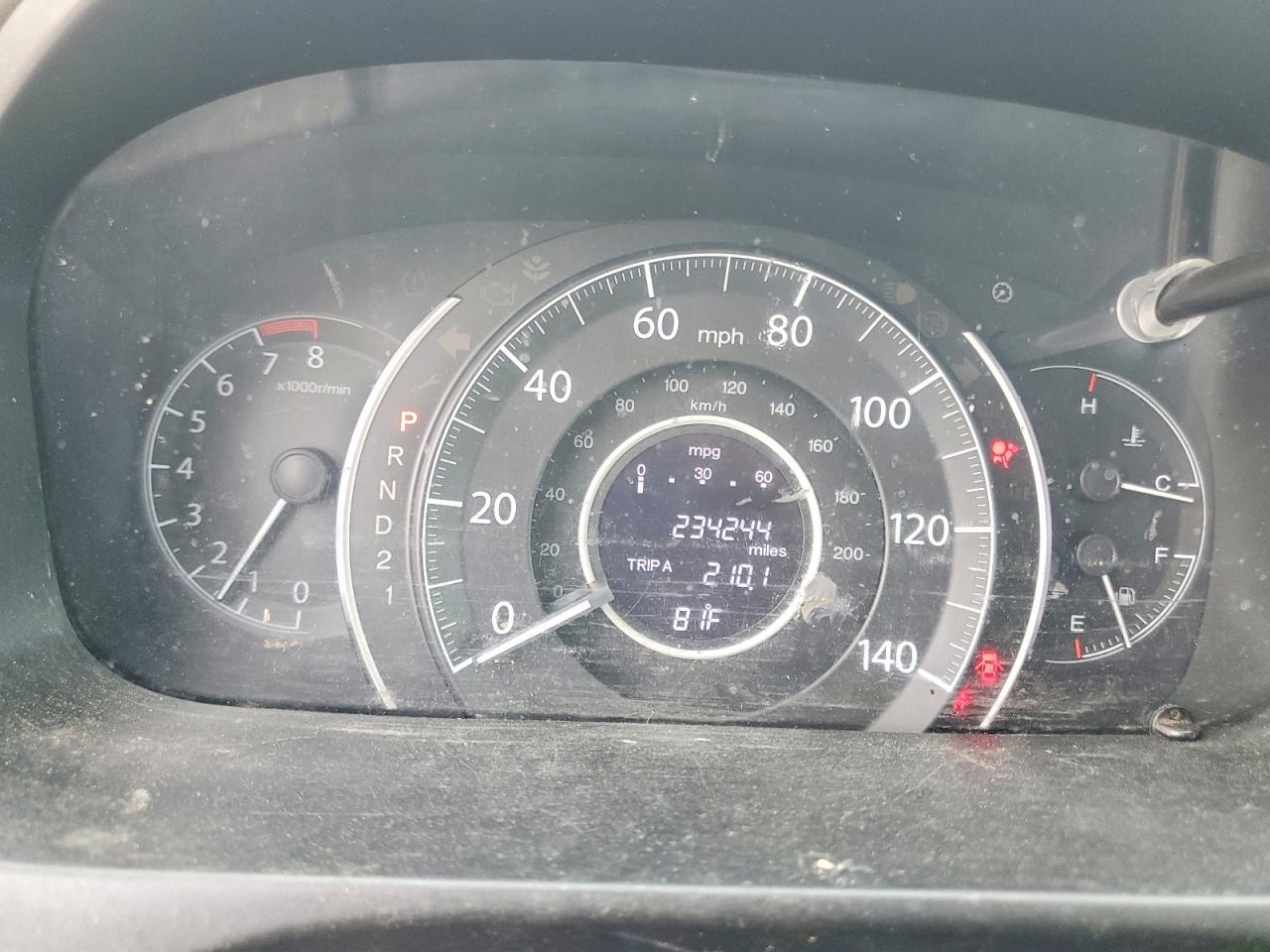 2014 HONDA CR-V EXL photo 9