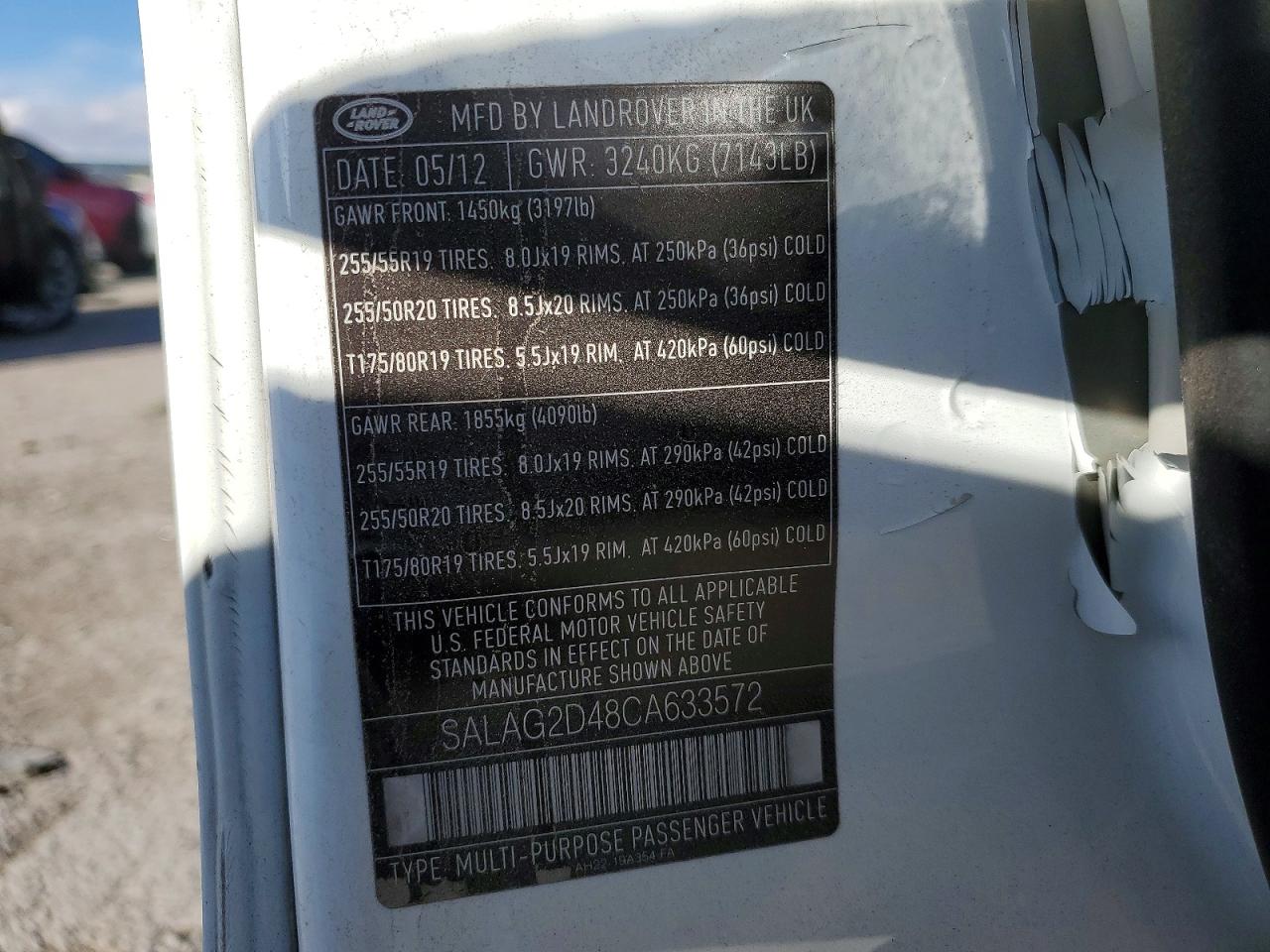 2012 LAND ROVER LR4 HSE photo 13