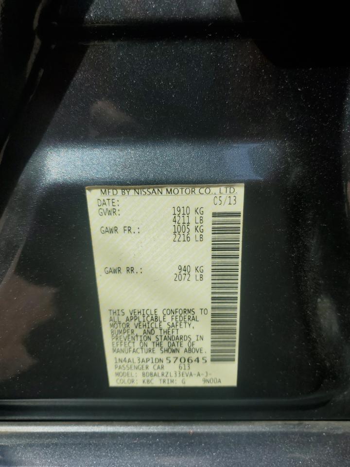 2013 NISSAN ALTIMA 2.5 S photo 13