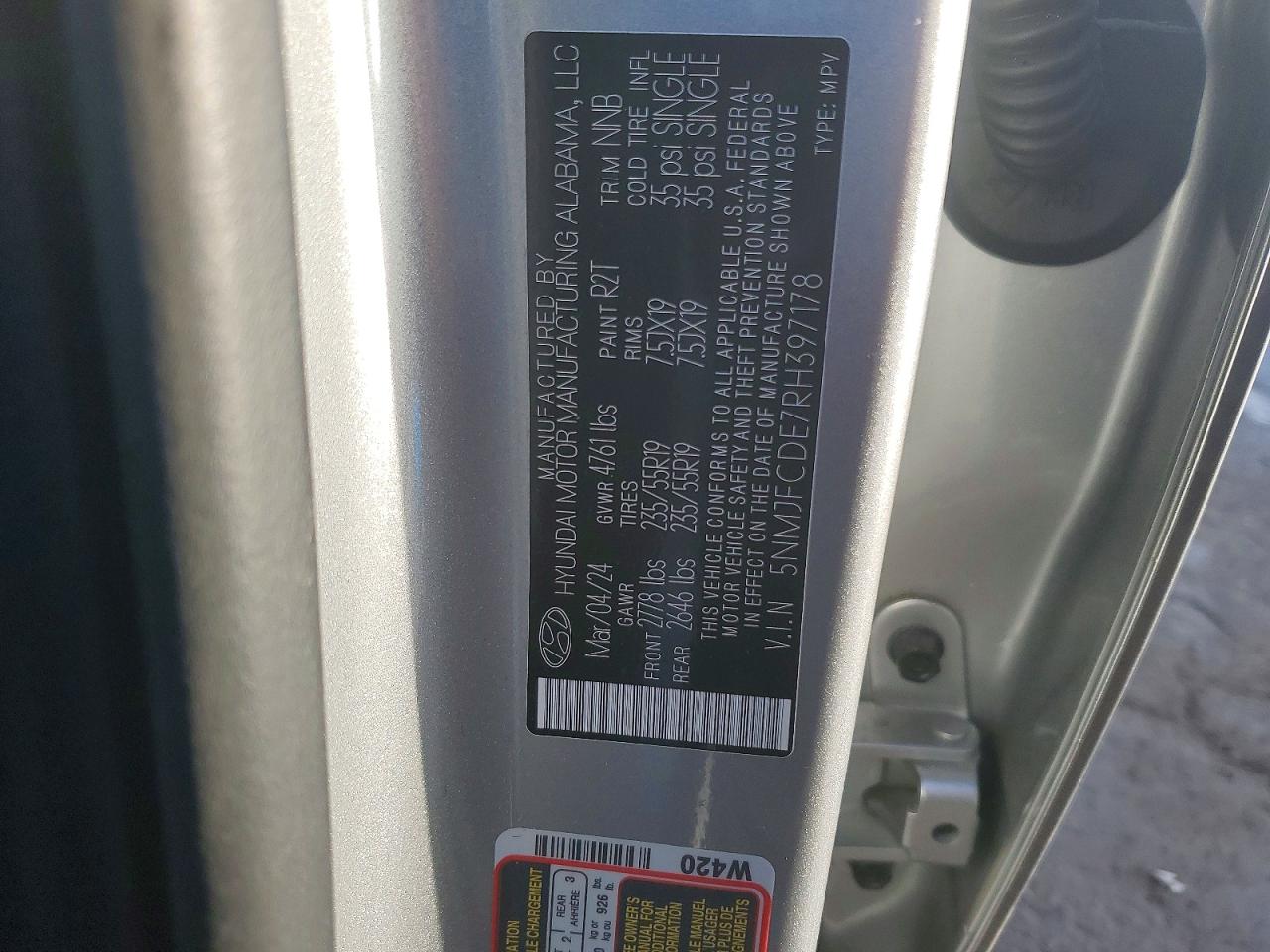 2024 HYUNDAI TUCSON SEL photo 25