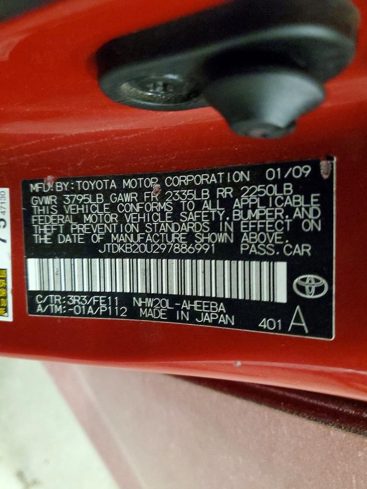 2009 TOYOTA PRIUS photo 12