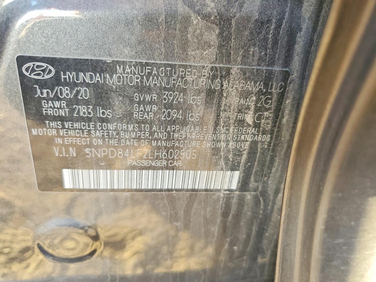 2020 HYUNDAI ELANTRA SEL photo 12