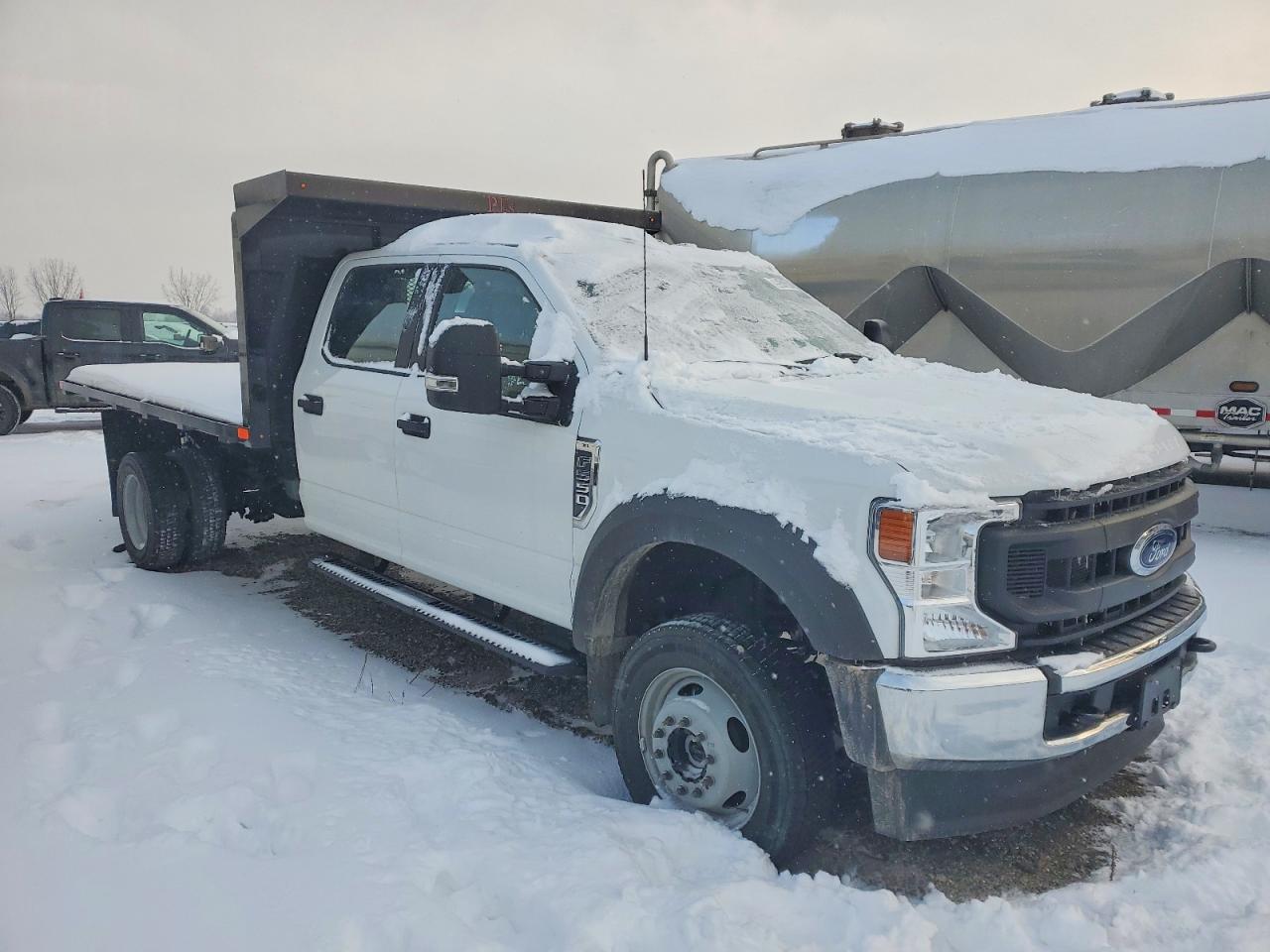 2022 FORD F550 SUPER DUTY FLATBED TRUCK photo 4