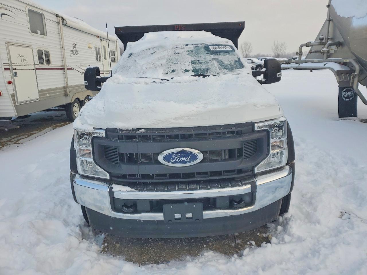 2022 FORD F550 SUPER DUTY FLATBED TRUCK photo 5