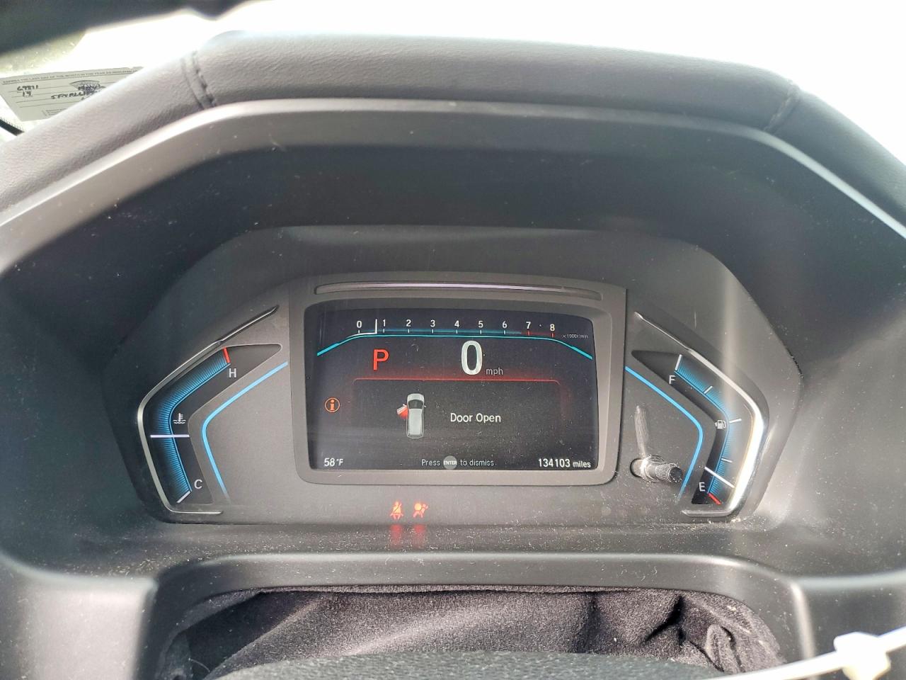 2019 HONDA ODYSSEY TOURING photo 9
