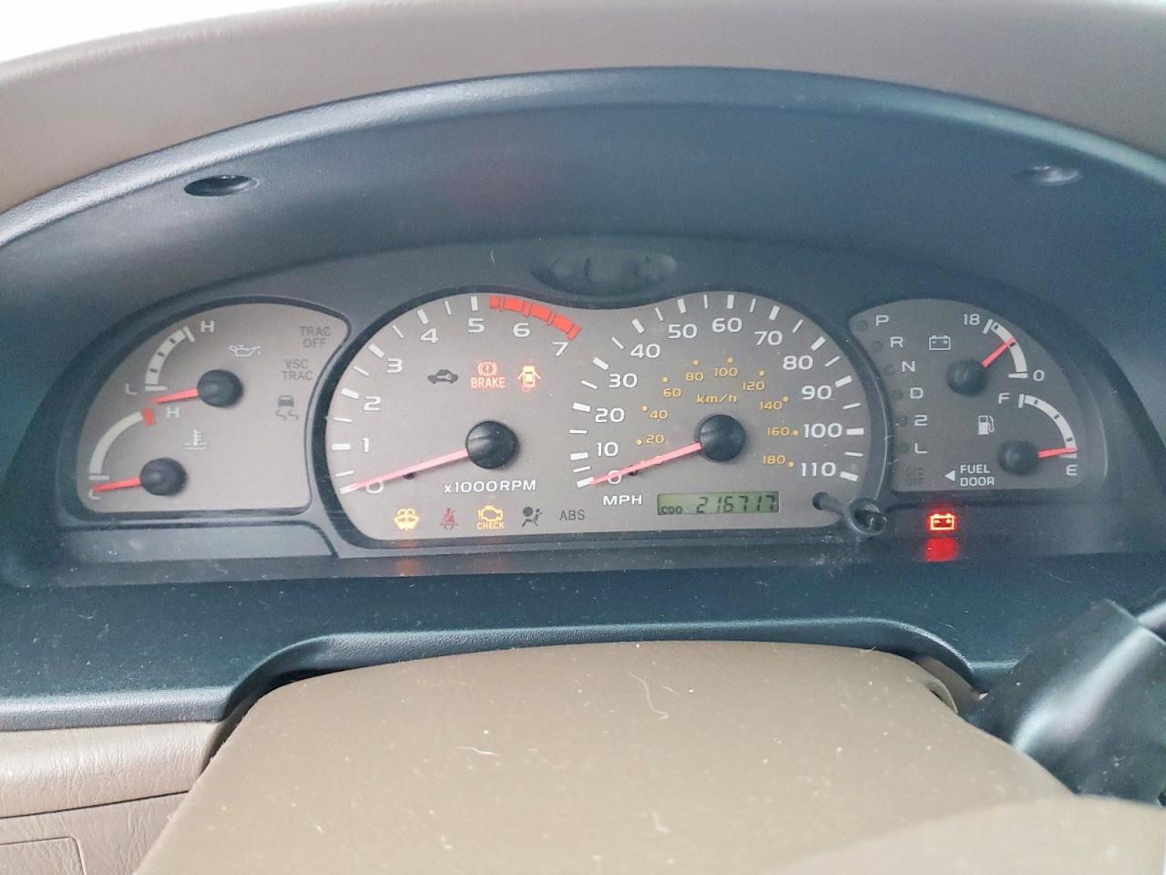 2002 TOYOTA SEQUOIA SR5 photo 9