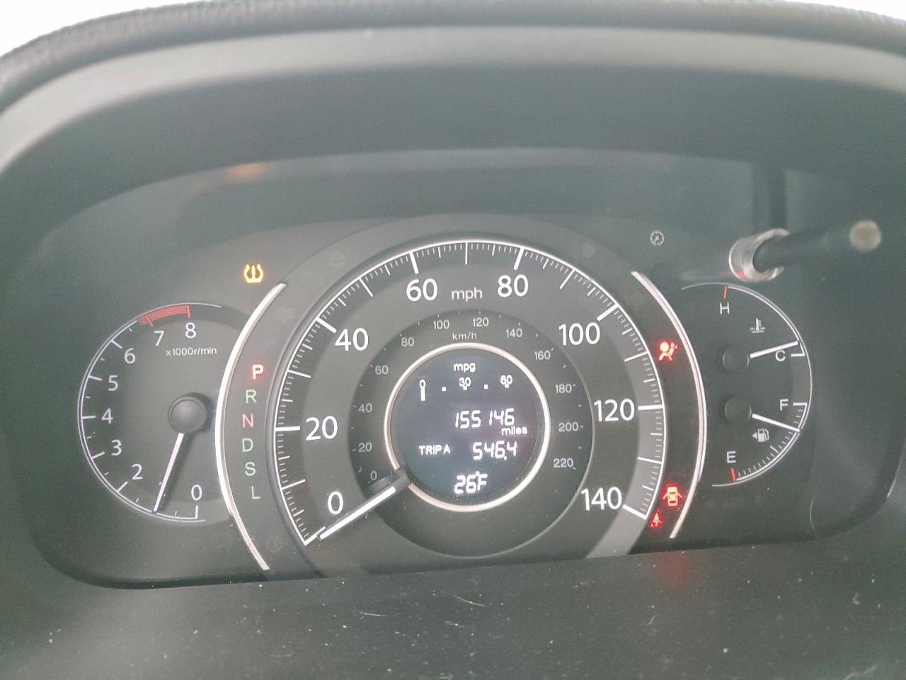 2015 HONDA CR-V EXL photo 9