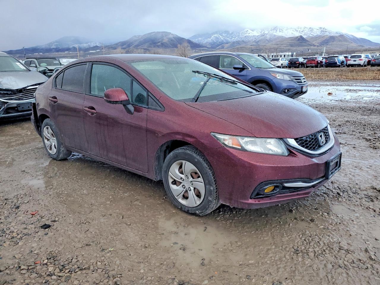 2013 HONDA CIVIC LX photo 4