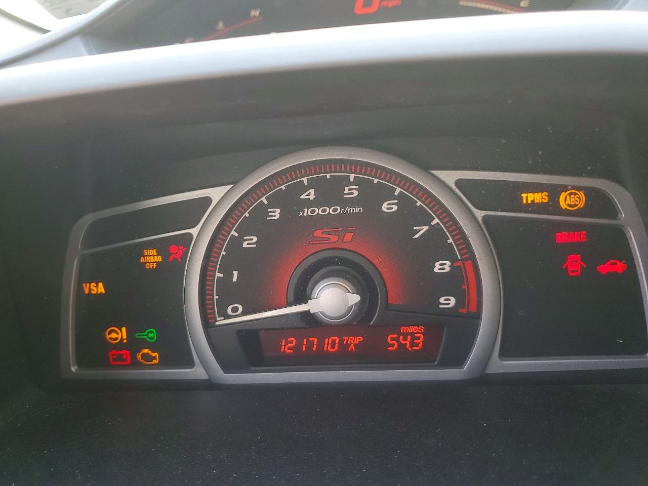 2008 HONDA CIVIC SI photo 9