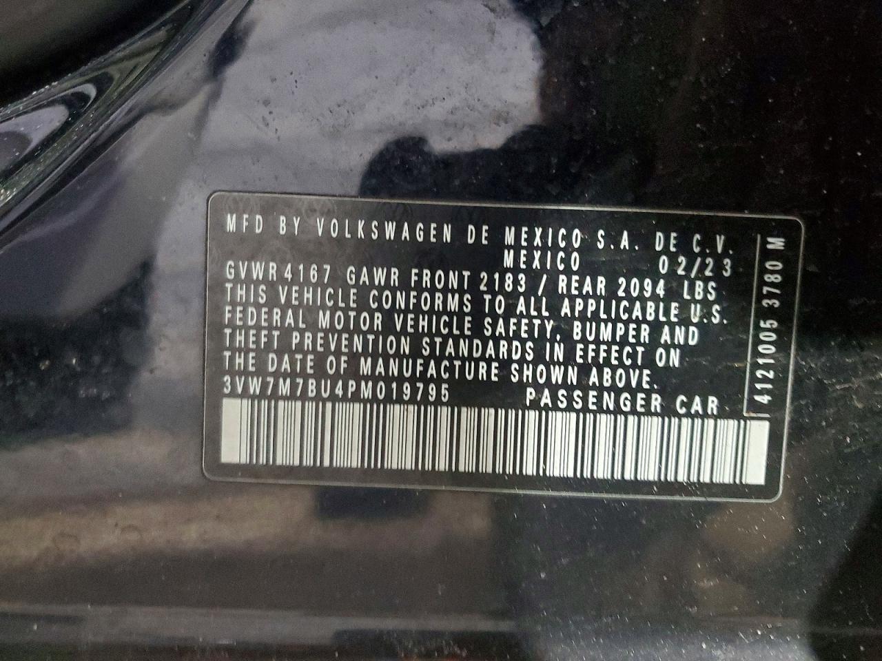 2023 VOLKSWAGEN JETTA SE photo 12