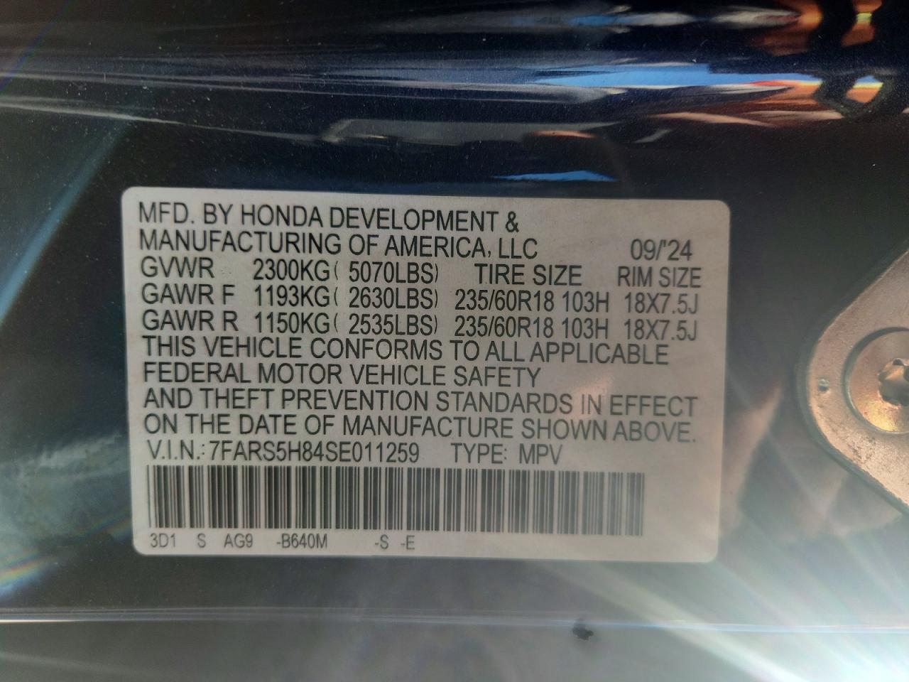 2025 HONDA CR-V SPORT-L photo 12