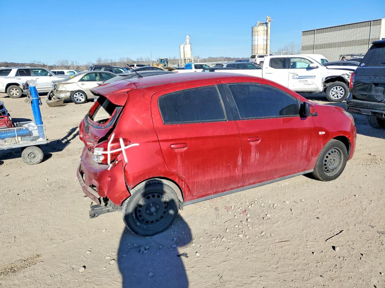 2017 MITSUBISHI MIRAGE ES photo 3