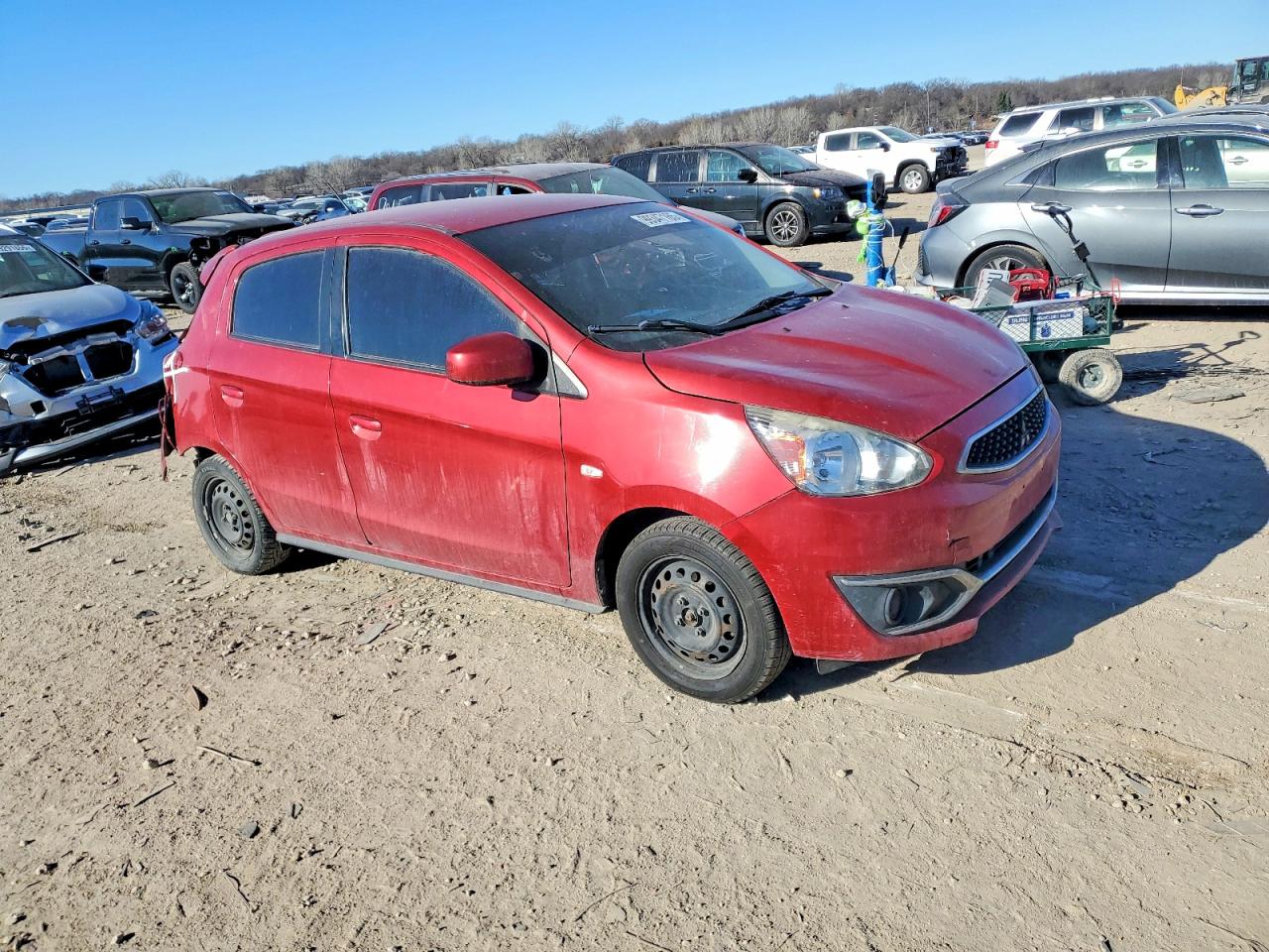 2017 MITSUBISHI MIRAGE ES photo 4