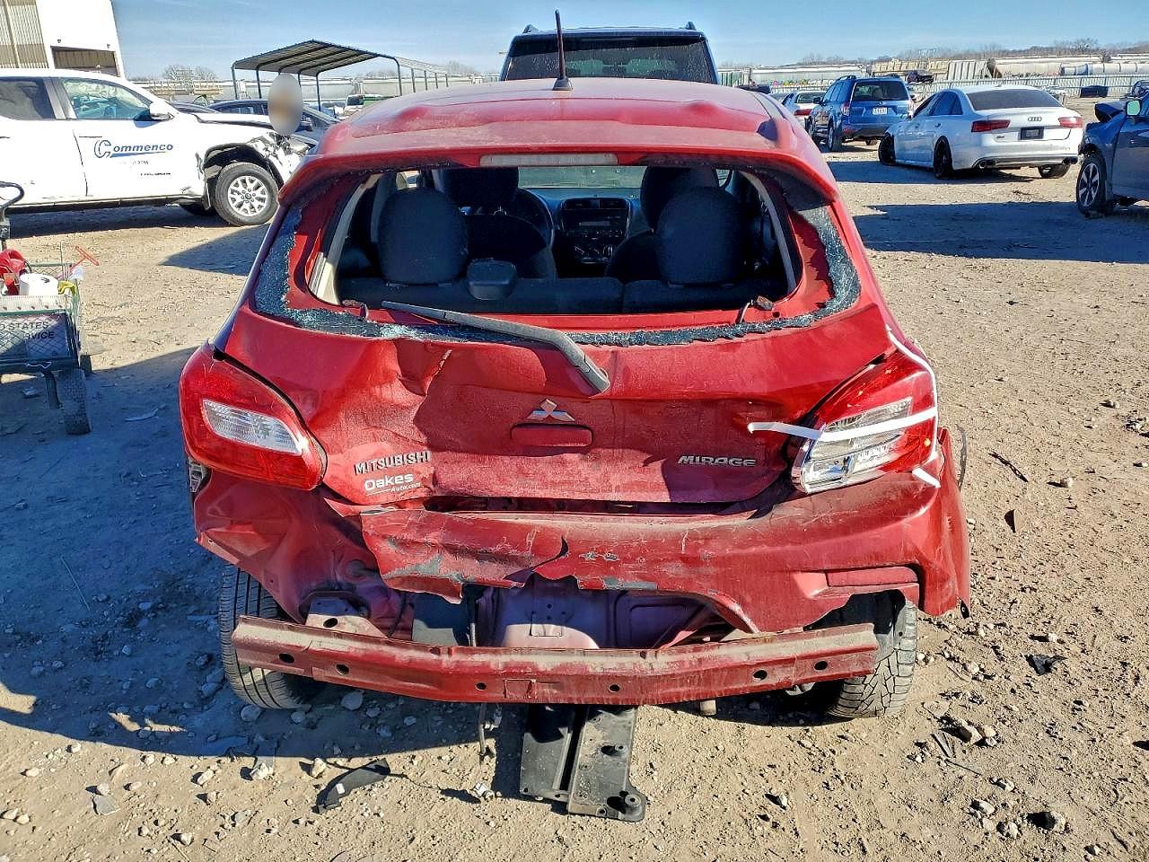 2017 MITSUBISHI MIRAGE ES photo 6