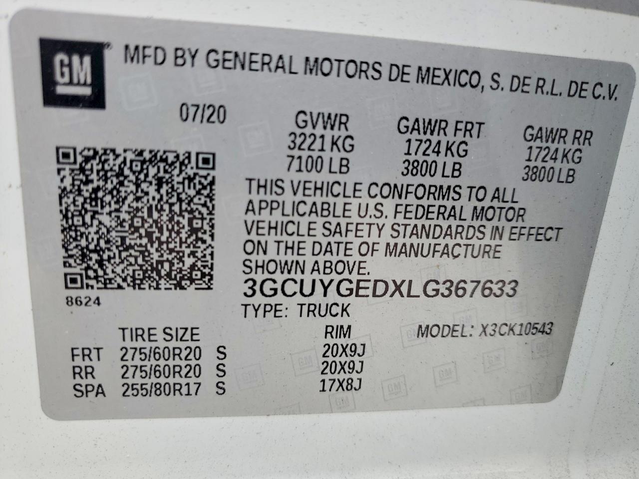 2020 CHEVROLET SILVERADO K1500 LTZ photo 12