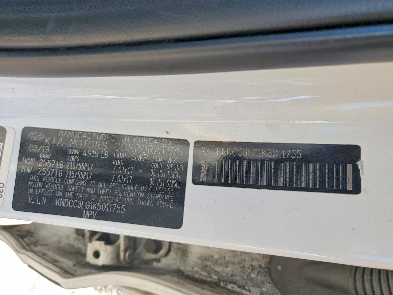 2019 KIA NIRO EX photo 12