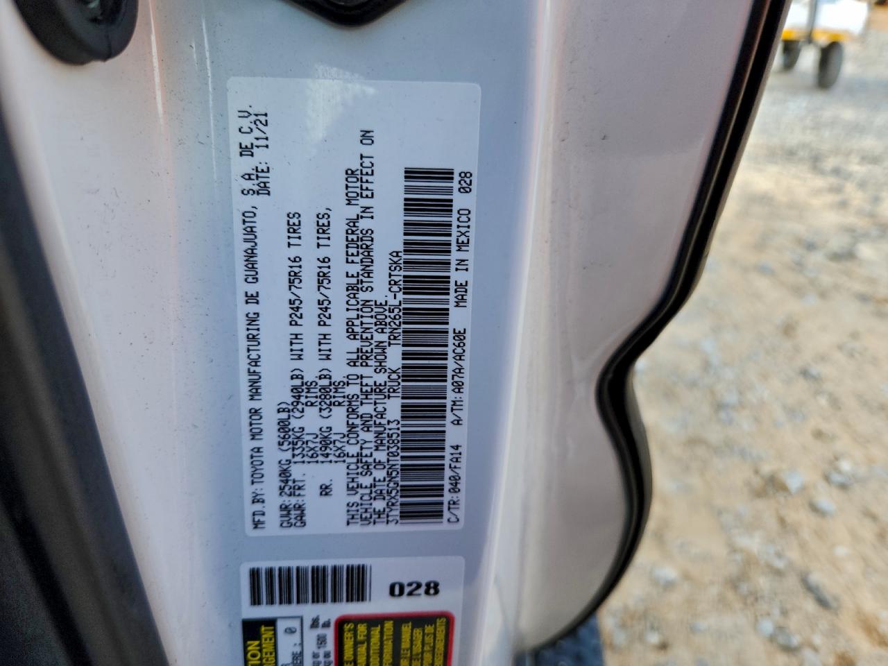 2022 TOYOTA TACOMA ACCESS CAB photo 13