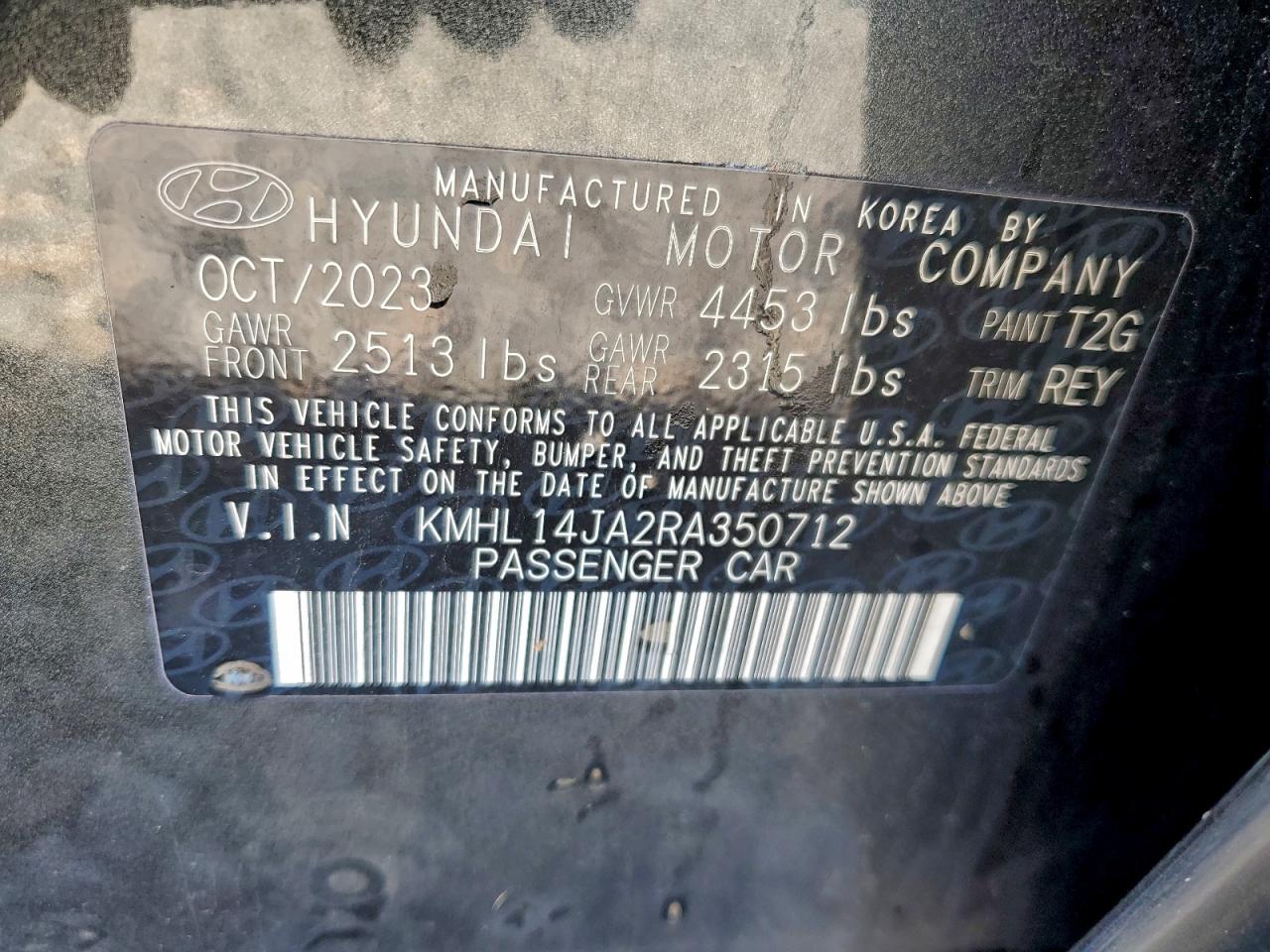 2024 HYUNDAI SONATA SEL photo 12