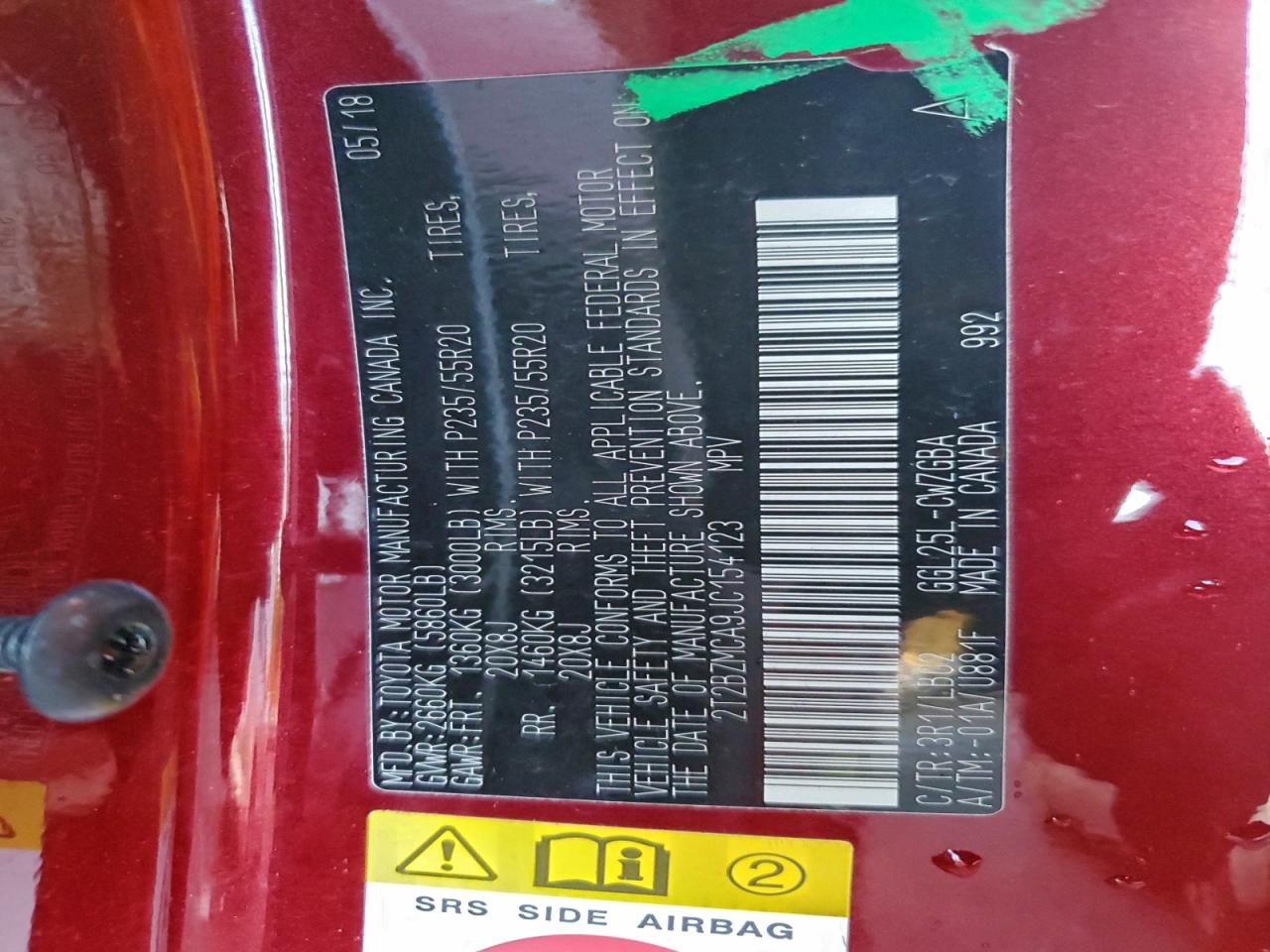 2018 LEXUS RX 350 BASE photo 13