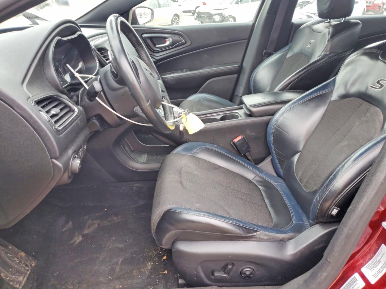 2016 CHRYSLER 200 S photo 7