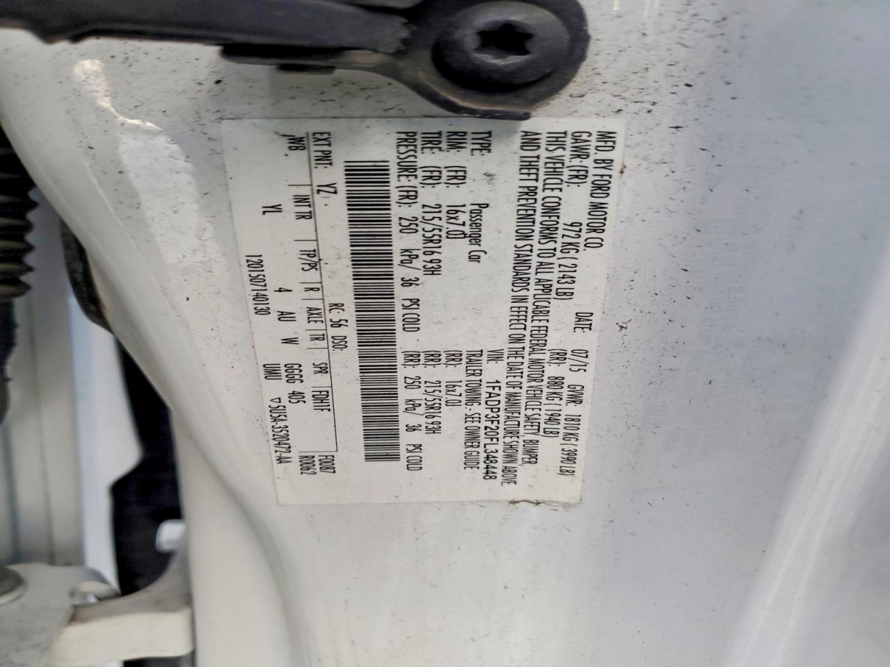 2015 FORD FOCUS SE photo 12