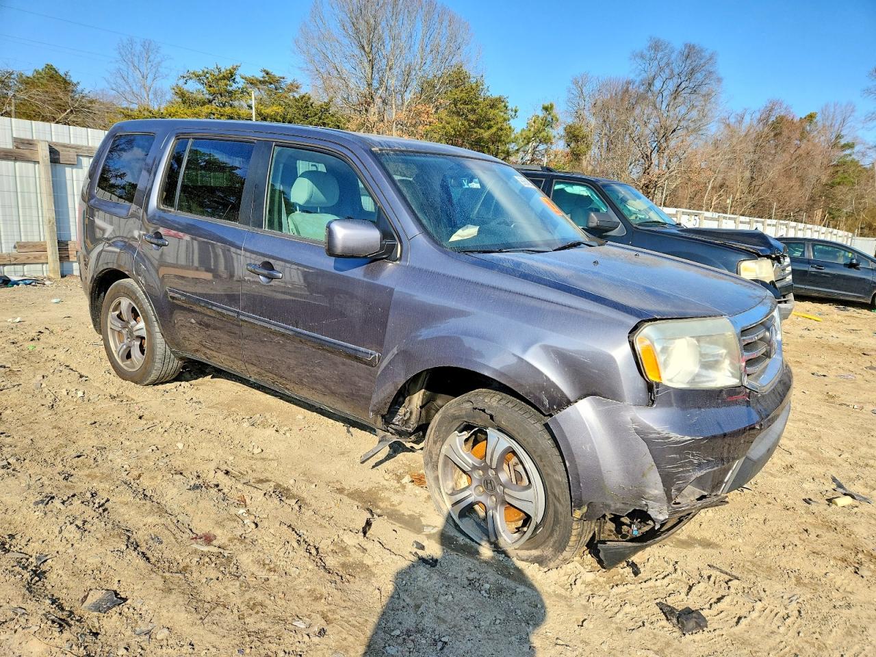 2015 HONDA PILOT SE photo 4