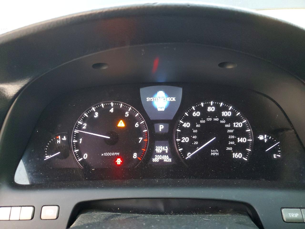 2007 LEXUS LS 460 photo 9