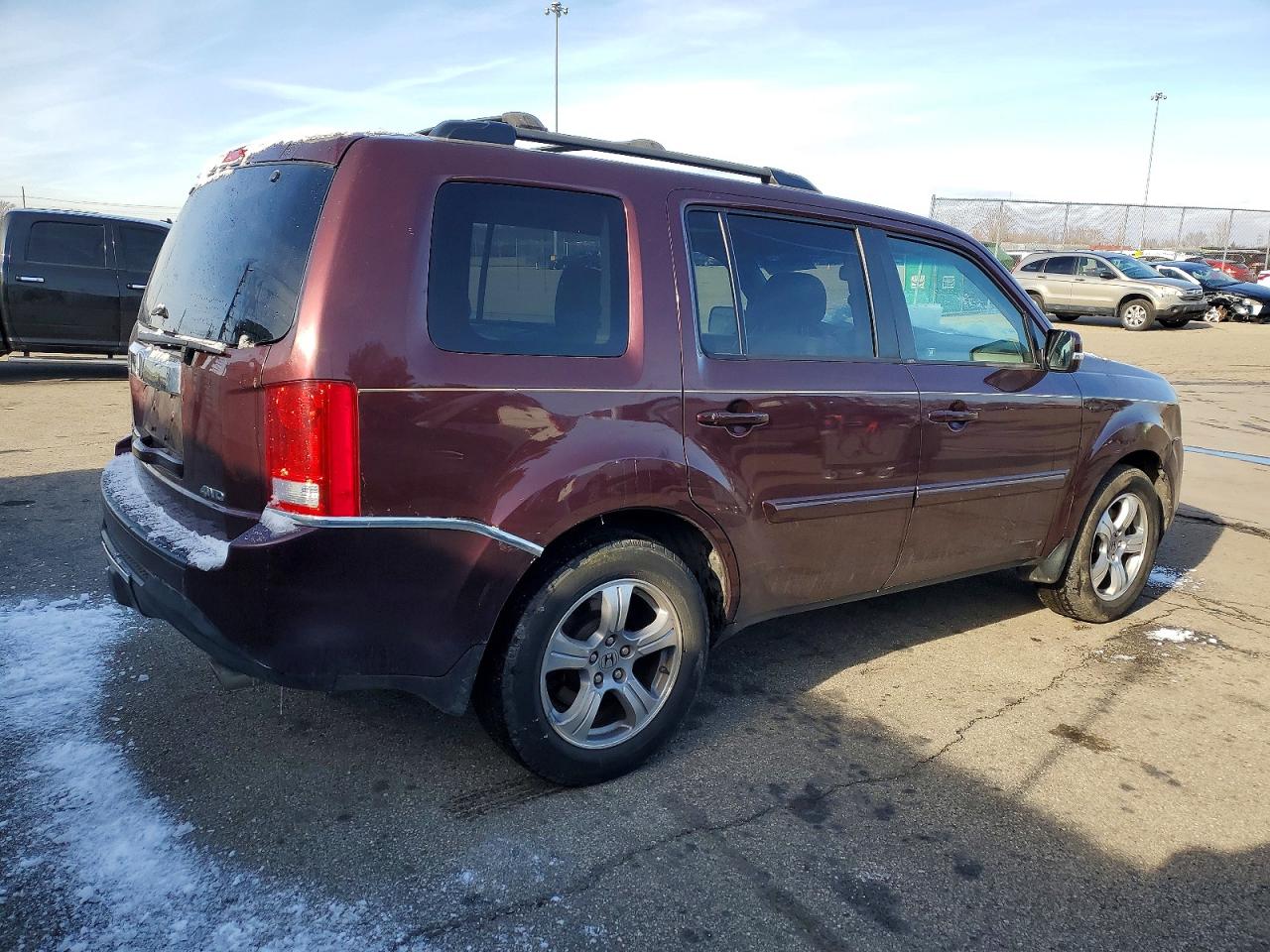 2012 HONDA PILOT EXL photo 3