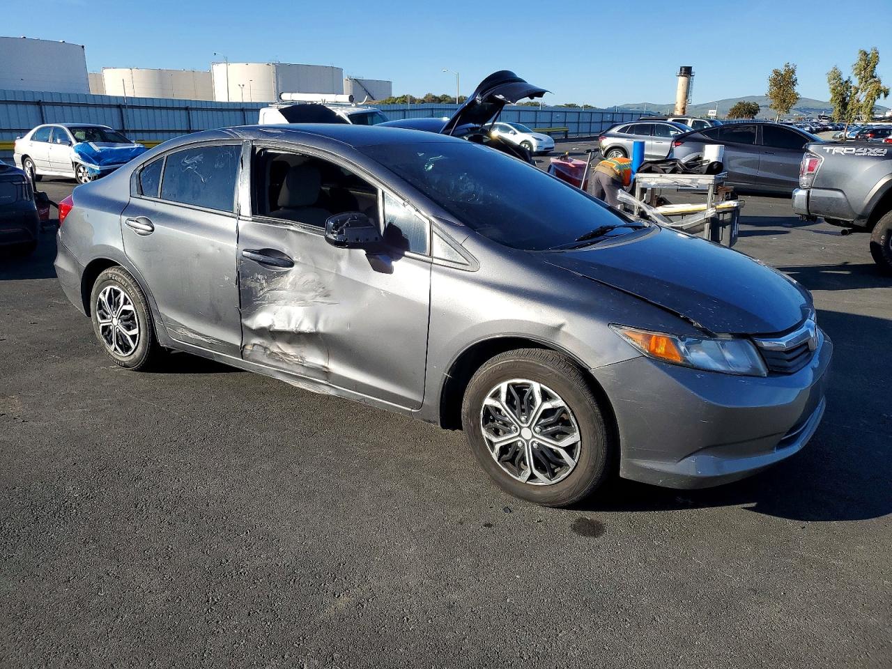 2012 HONDA CIVIC photo 4
