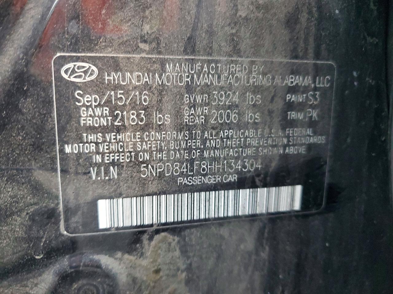 2017 HYUNDAI ELANTRA SE photo 12