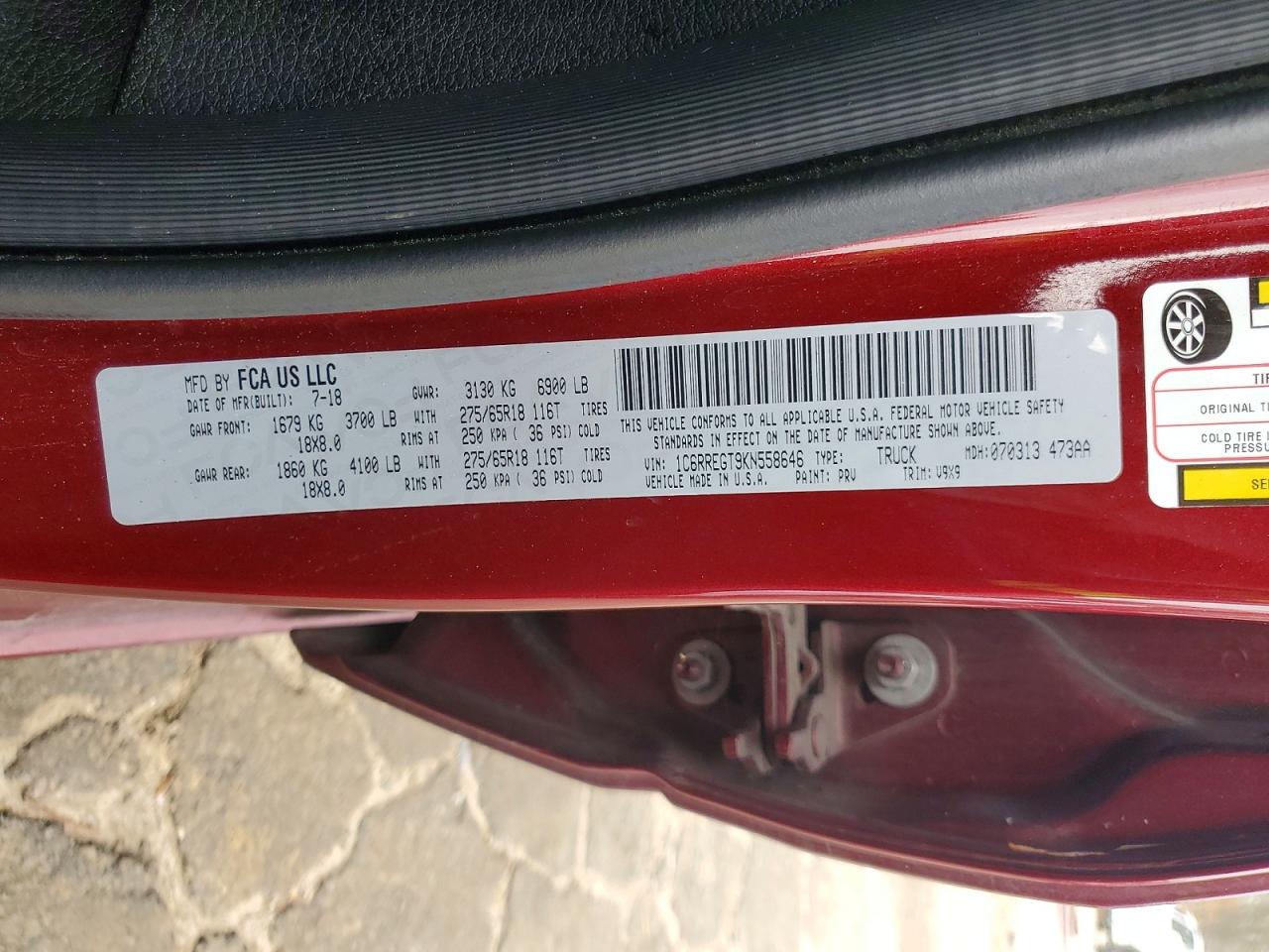 2019 RAM 1500 TRADESMAN photo 12