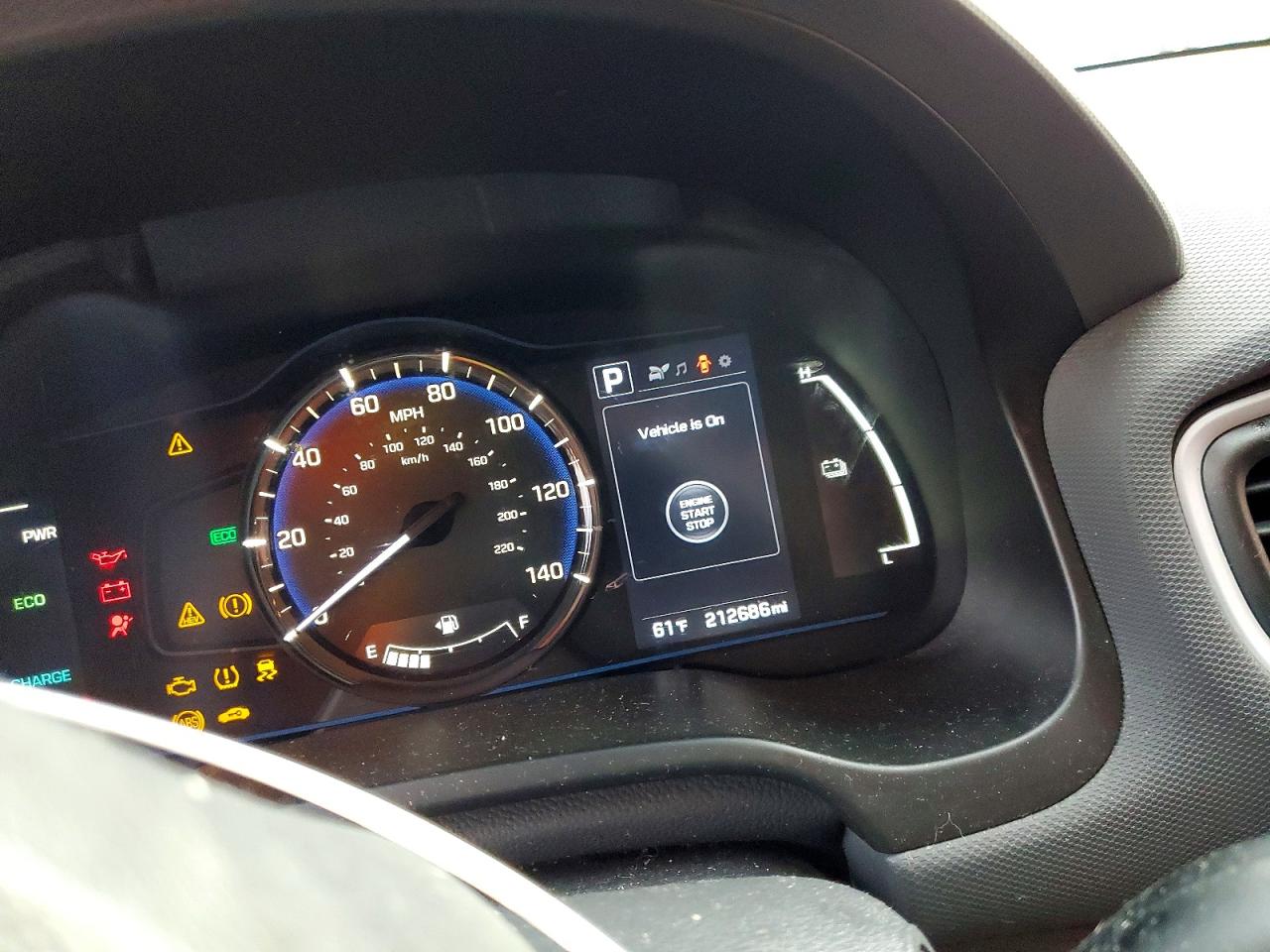 2017 HYUNDAI IONIQ BLUE photo 9