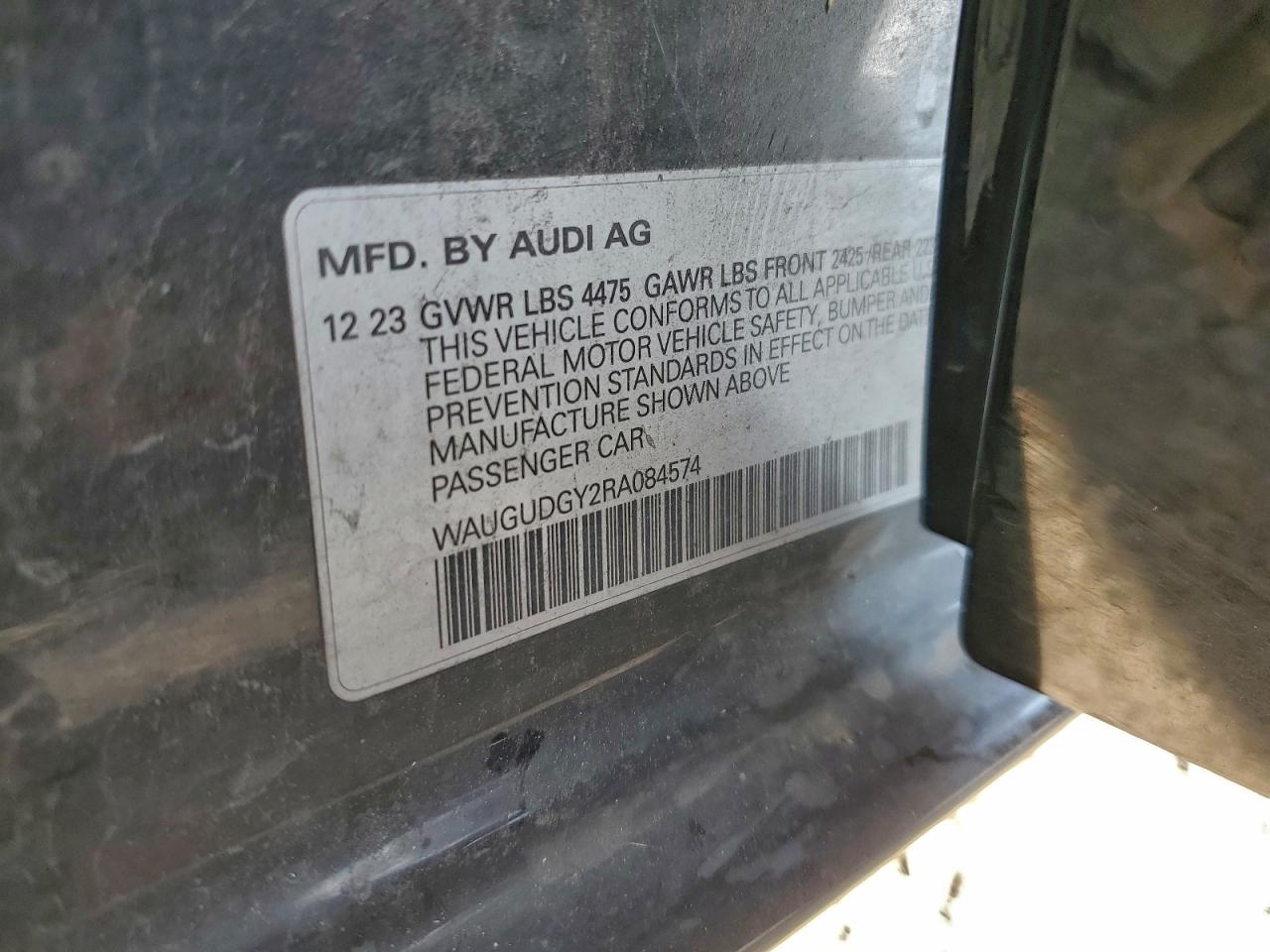 2024 AUDI A3 PREMIUM photo 12