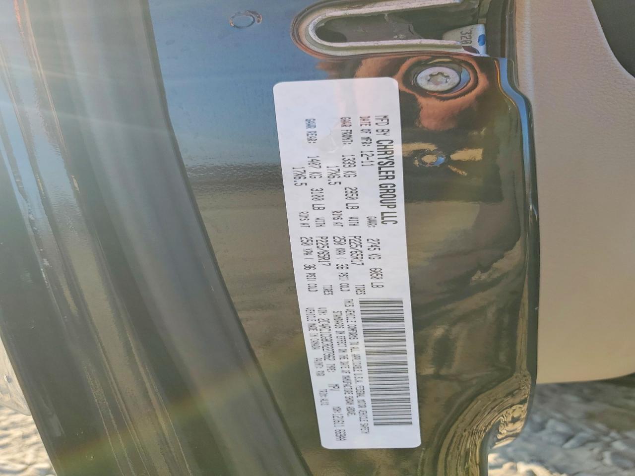 2012 CHRYSLER TOWN & COUNTRY TOURING L photo 13