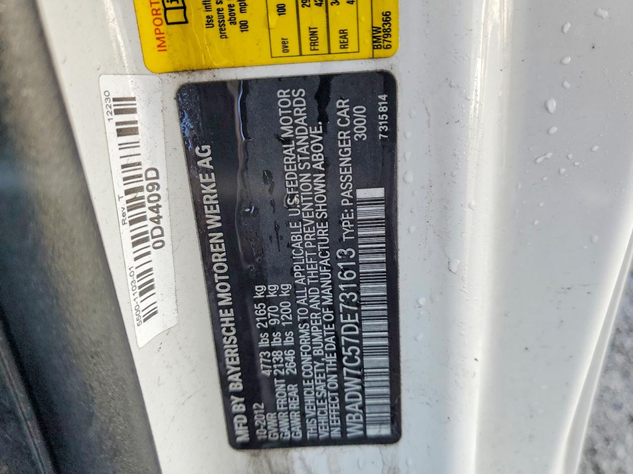 2013 BMW 328 I SULEV photo 34