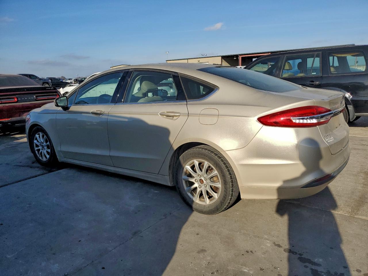 2017 FORD FUSION S photo 2