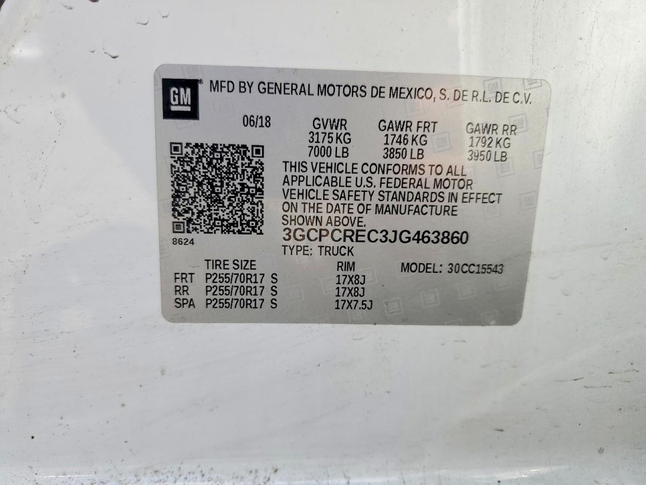 2018 CHEVROLET SILVERADO C1500 LT photo 12