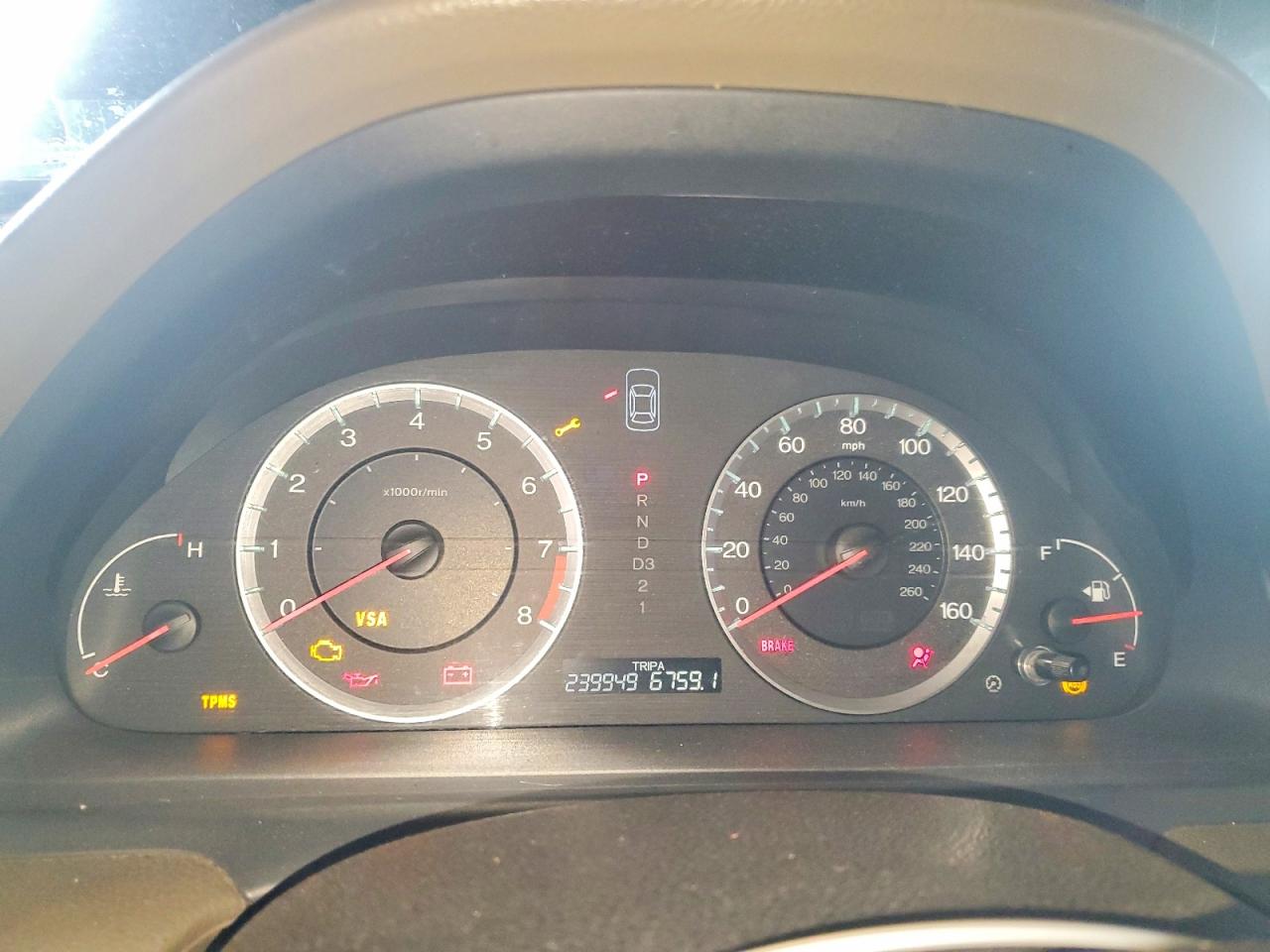 2009 HONDA ACCORD photo 9