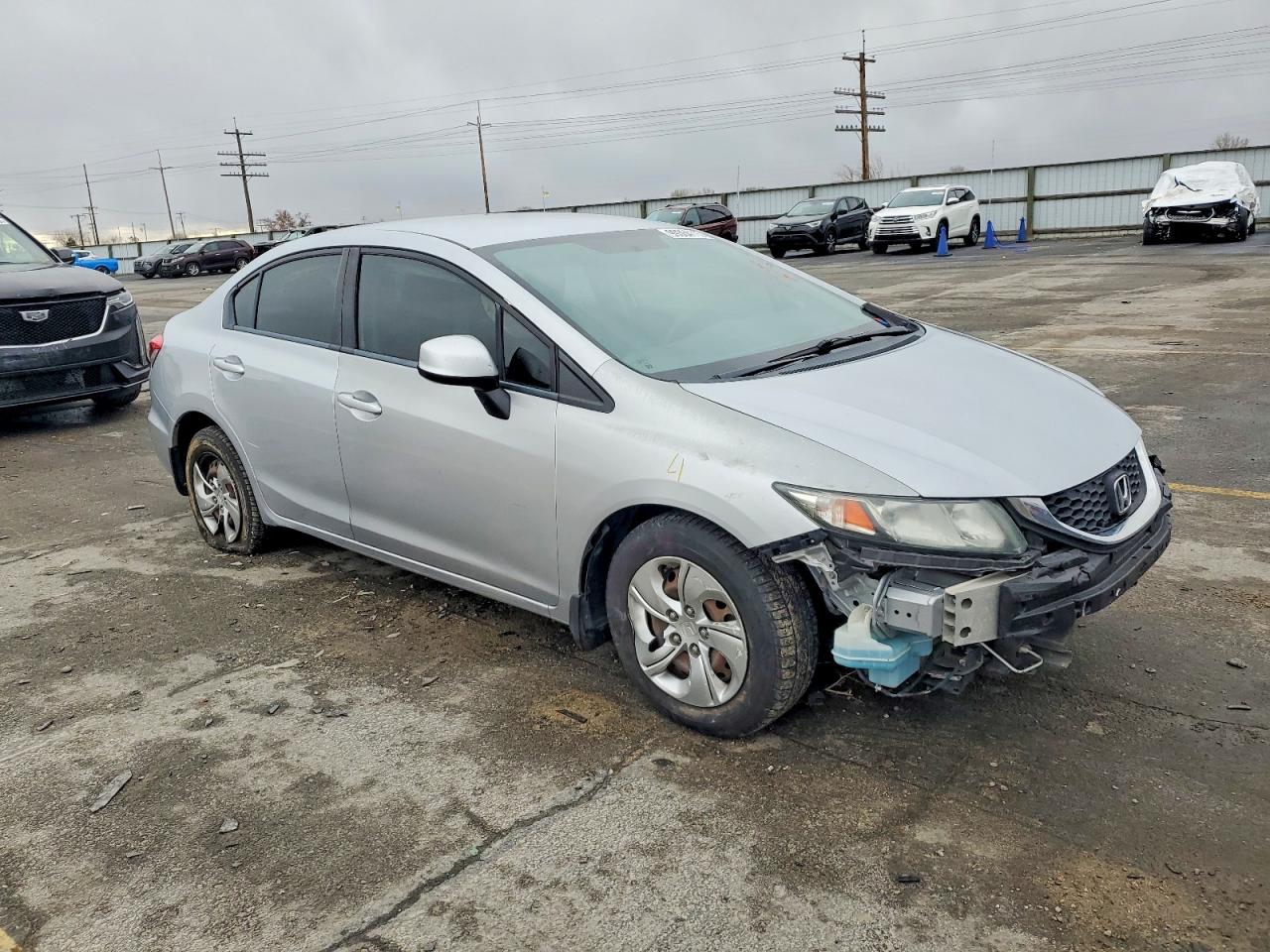 2013 HONDA CIVIC LX photo 4