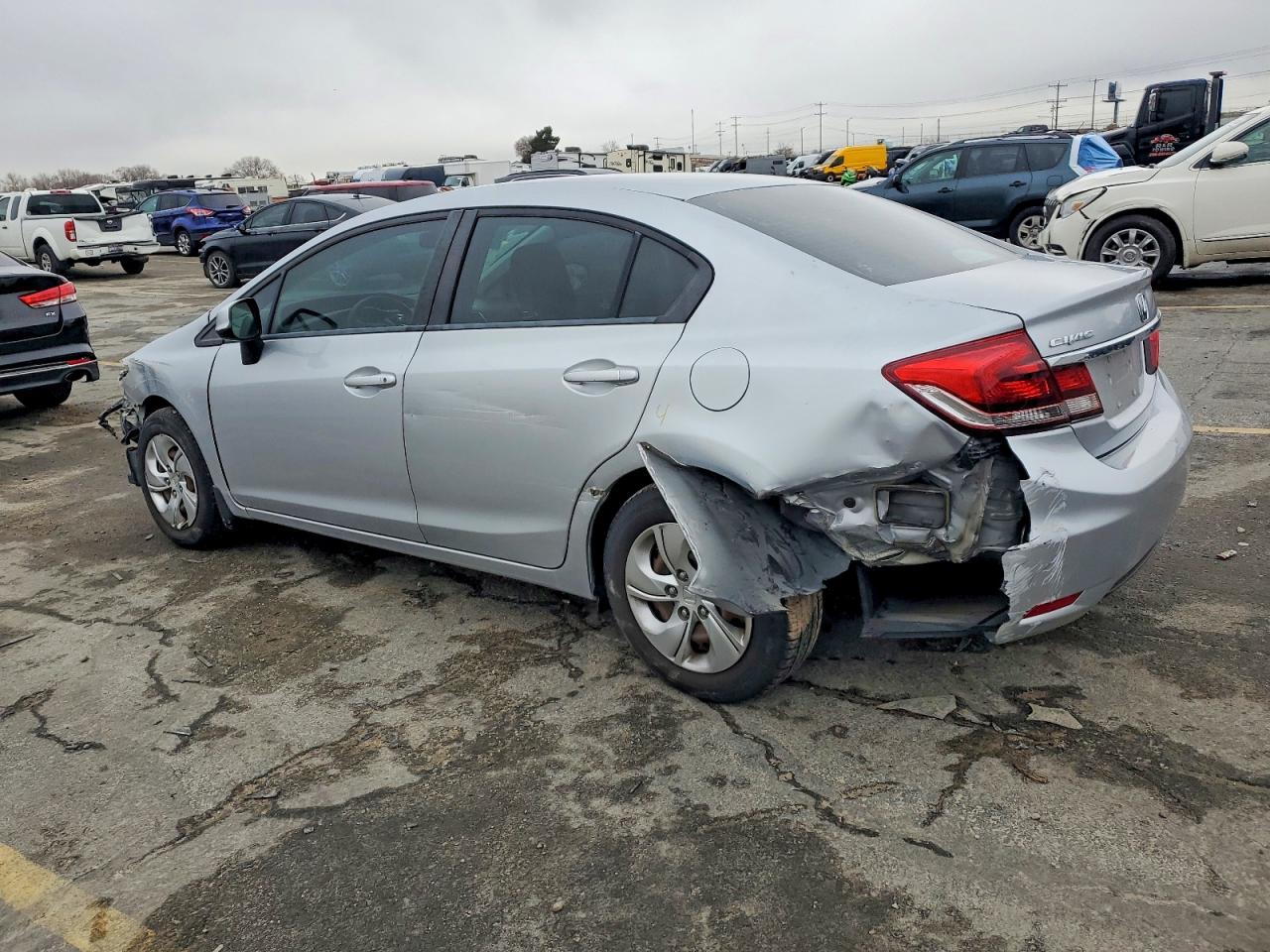 2013 HONDA CIVIC LX photo 2