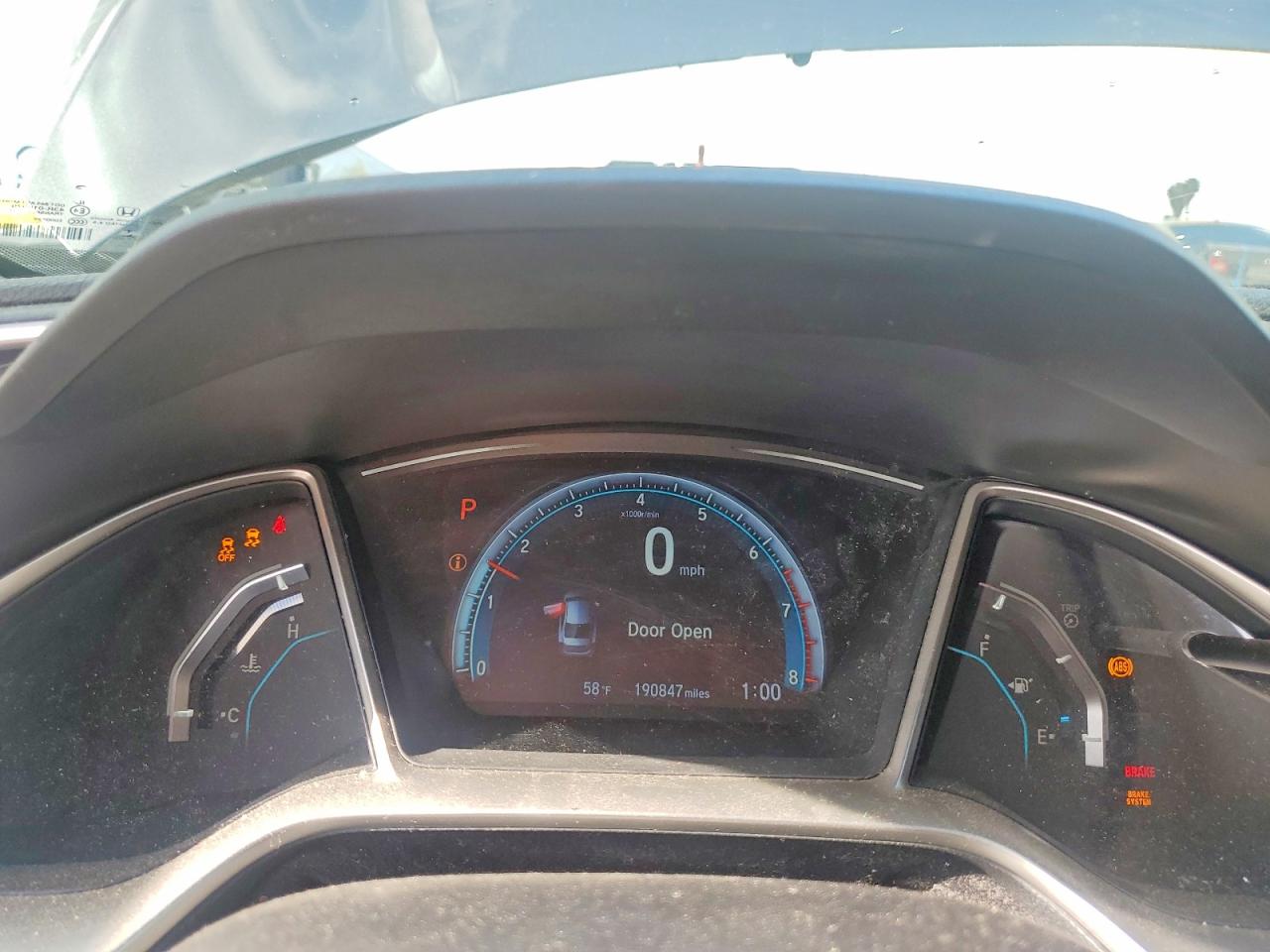 2016 HONDA CIVIC EX photo 9