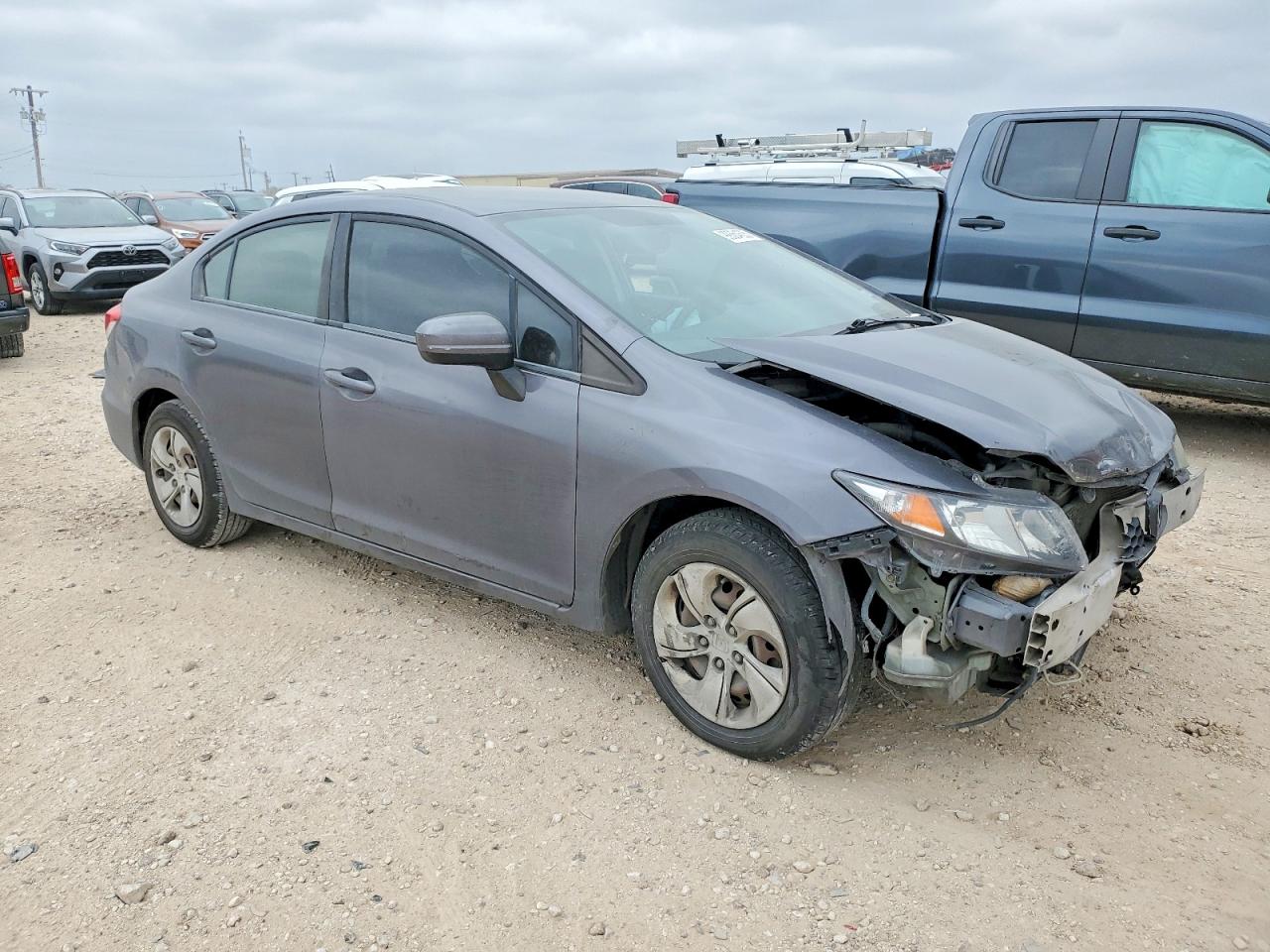 2014 HONDA CIVIC LX photo 7