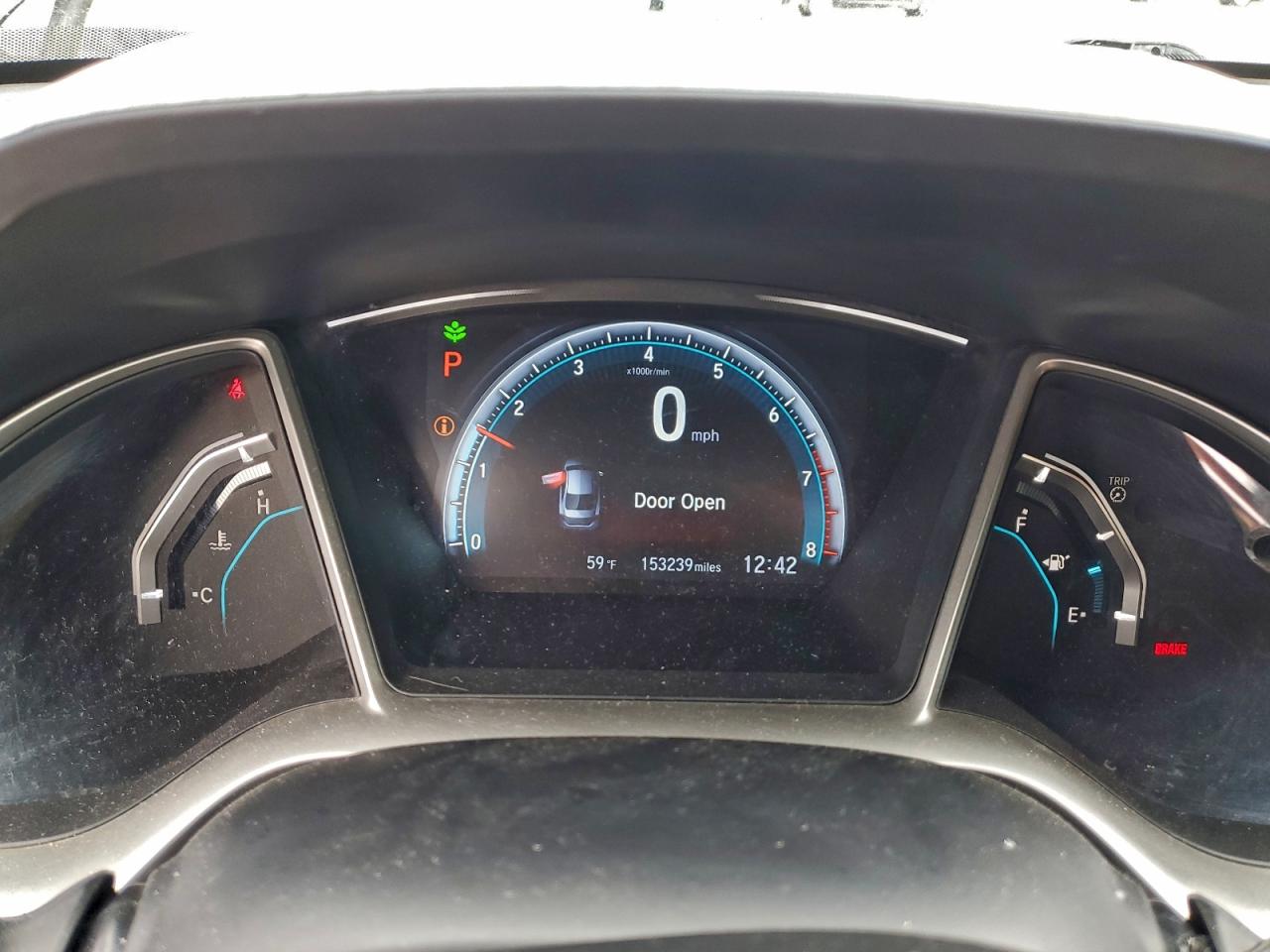 2016 HONDA CIVIC EX photo 9